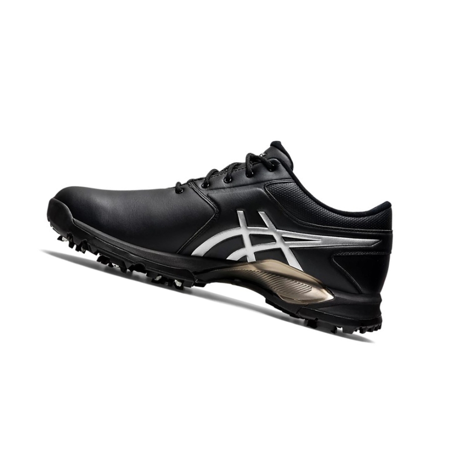 Black / Pure Silver Men's Asics GEL-ACE PRO M Golf Shoes | US80563WV - Asics Outlet Sale