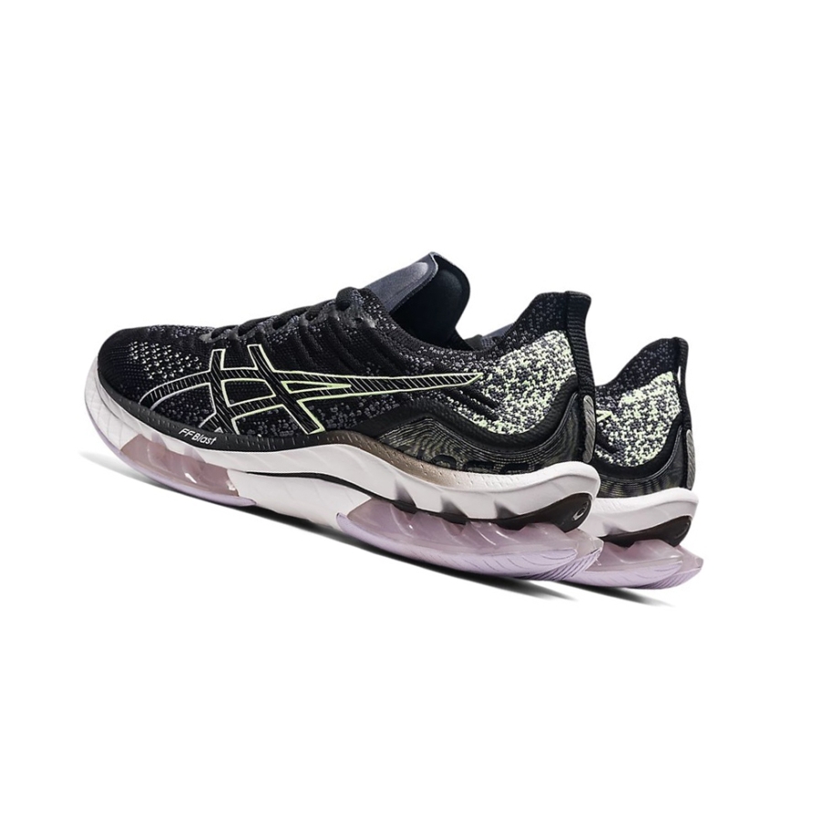 Black / Illuminate Yellow Women's Asics KINSEI BLAST Running Shoes | US90547FL - Asics Outlet Sale