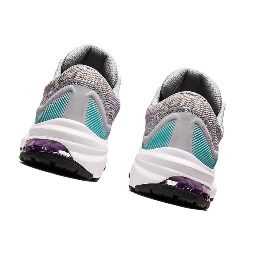 Piedmont Grey / Lavender Glow Kids' Asics GT-1000 11 GS Running Shoes | US98041ET - Asics Outlet Sale