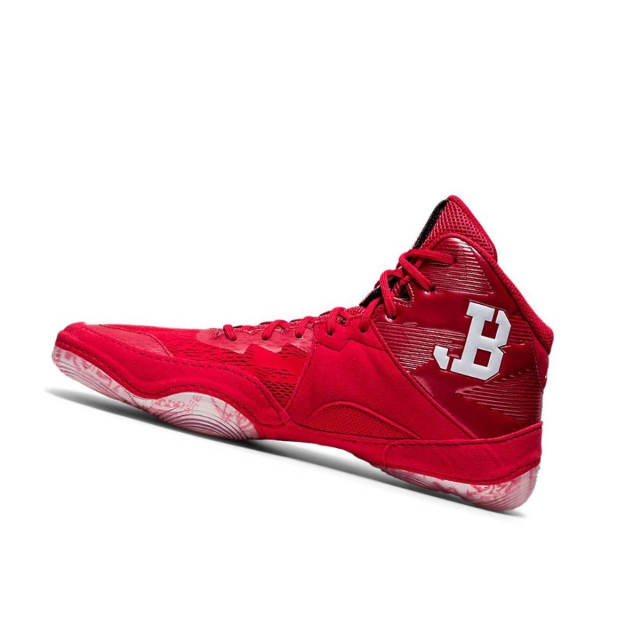 Red Men's Asics JB ELITE IV Wrestling Shoes | US45831EK - Asics Outlet Sale