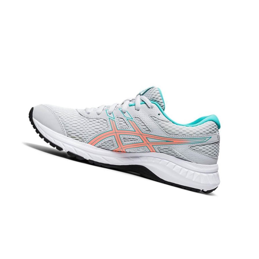 White Women's Asics GEL-CONTEND 6 Running Shoes | US75023OC - Asics Outlet Sale