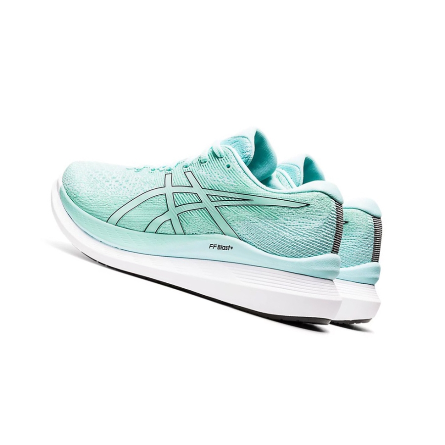 Clear Blue / Black Women's Asics GlideRide 3 Running Shoes | US93612KB - Asics Outlet Sale