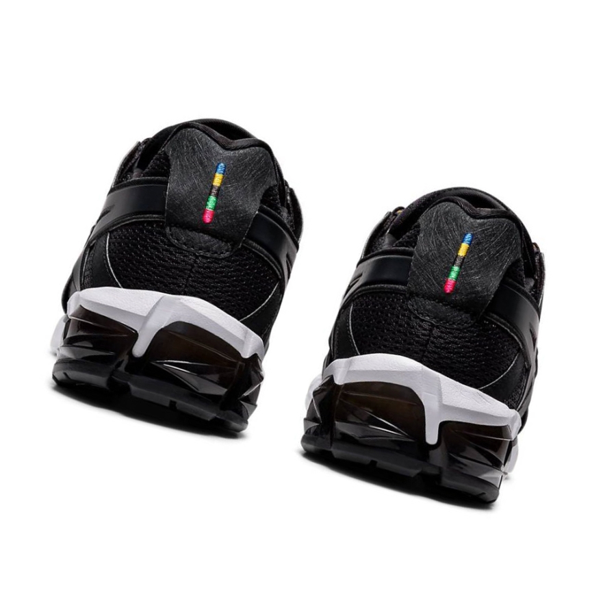 Black Men's Asics GEL-QUANTUM 90 Sneakers | US69410US - Asics Outlet Sale