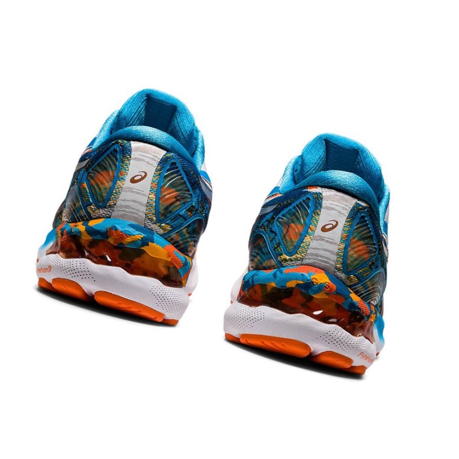 Blue Men's Asics GEL-NIMBUS 23 Running Shoes | US15827ZC - Asics Outlet Sale