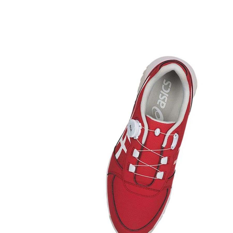 Red / White Men's Asics GEL-PRESHOT BOA Golf Shoes | US28543BL - Asics Outlet Sale