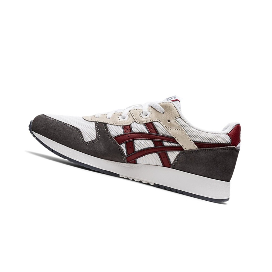 White / Beet Juice Men's Asics LYTE CLASSIC Sneakers | US54780GQ - Asics Outlet Sale