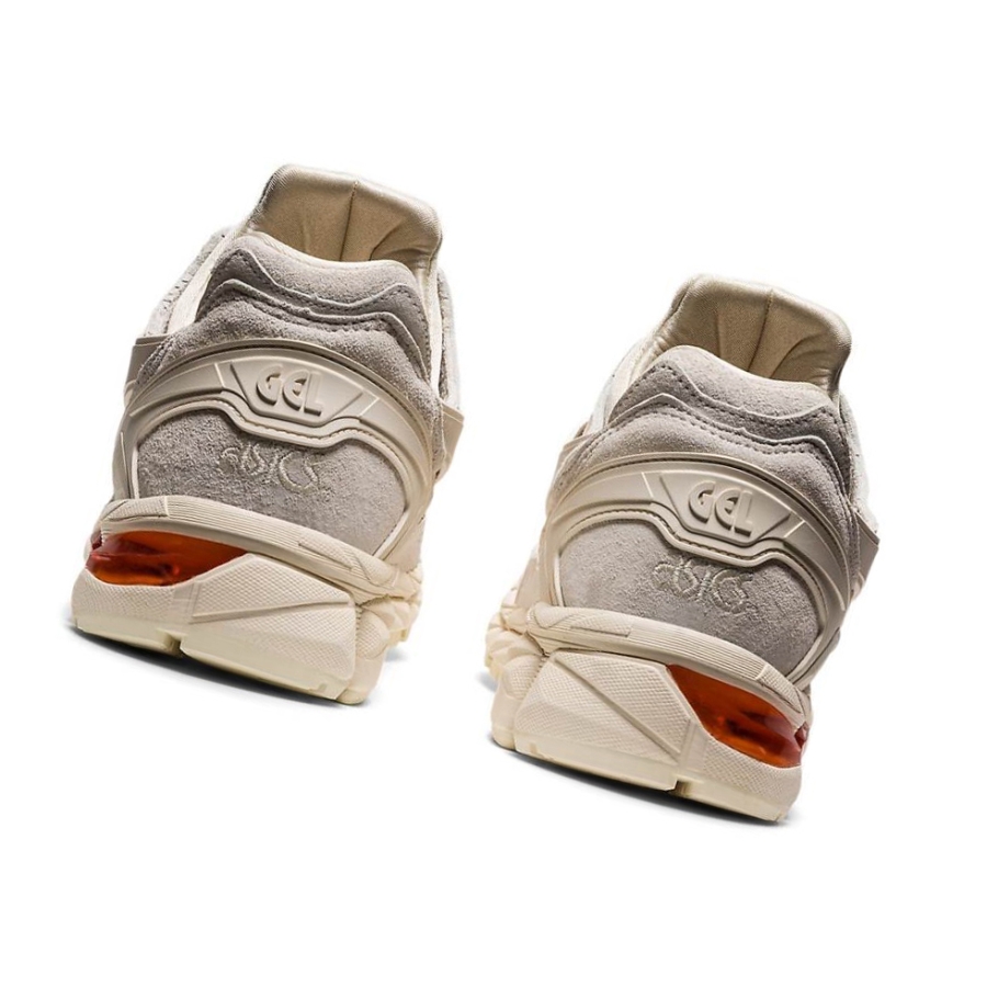 Cream Men's Asics GEL-KAYANO TRAINER 21 Sneakers | US76432CL - Asics Outlet Sale