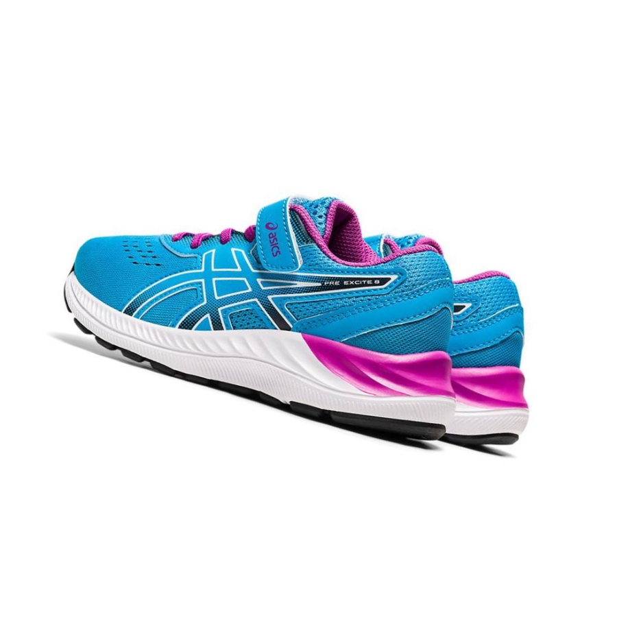 Blue Kids' Asics PRE EXCITE 8 PS Running Shoes | US25803NG - Asics Outlet Sale