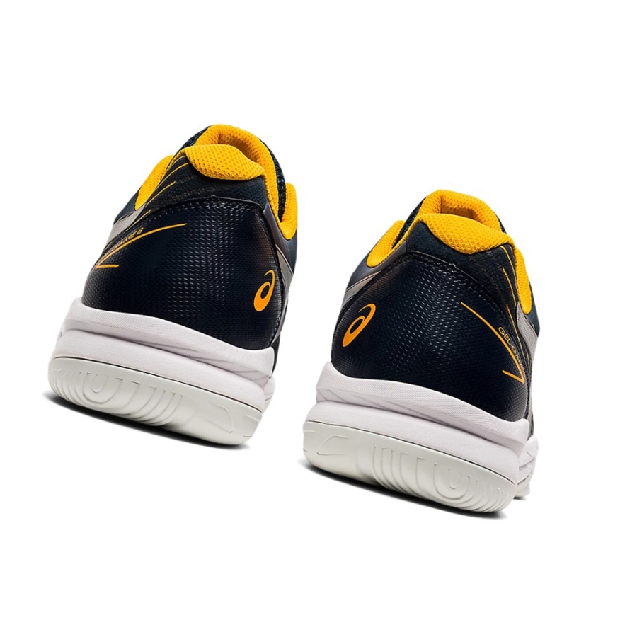 French Blue / Pure Silver Men's Asics GEL-GAME 8 Tennis Shoes | US47863IB - Asics Outlet Sale