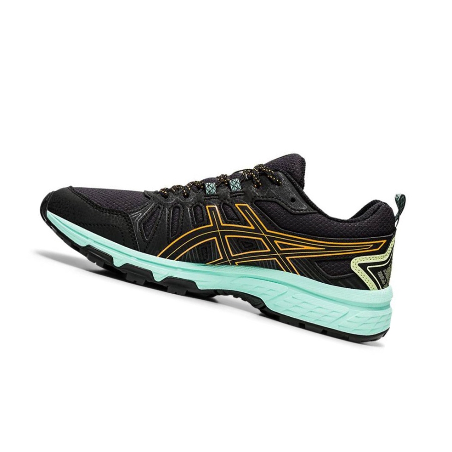 Black Women's Asics GEL-VENTURE 7 Trail Trail Running Shoes | US48720BT - Asics Outlet Sale