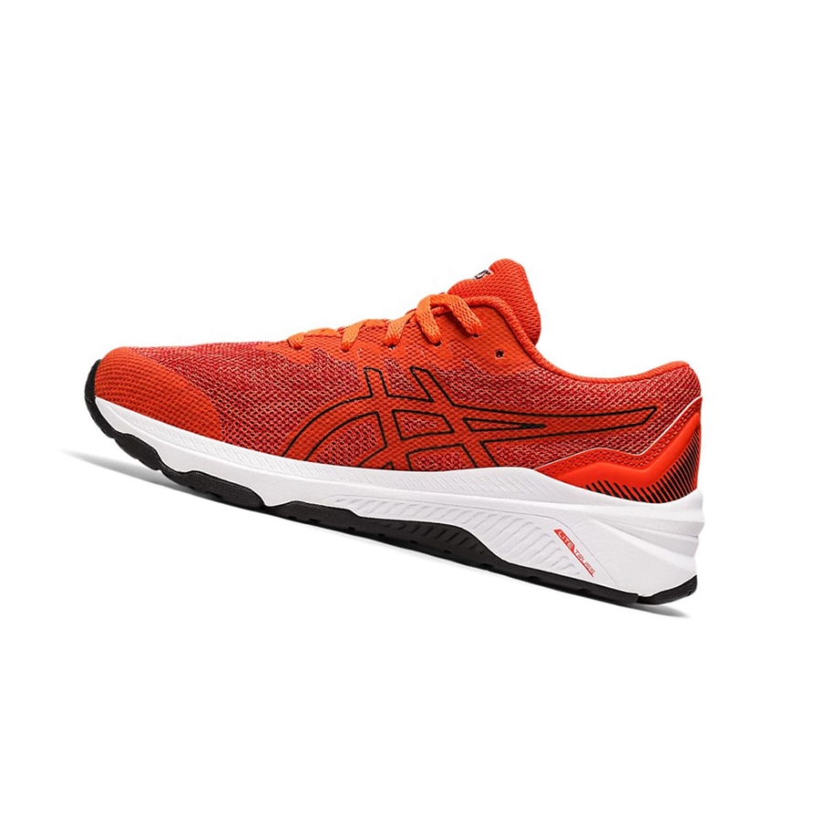 Cherry Tomato / Black Kids' Asics GT-1000 11 GS Running Shoes | US76328NM - Asics Outlet Sale