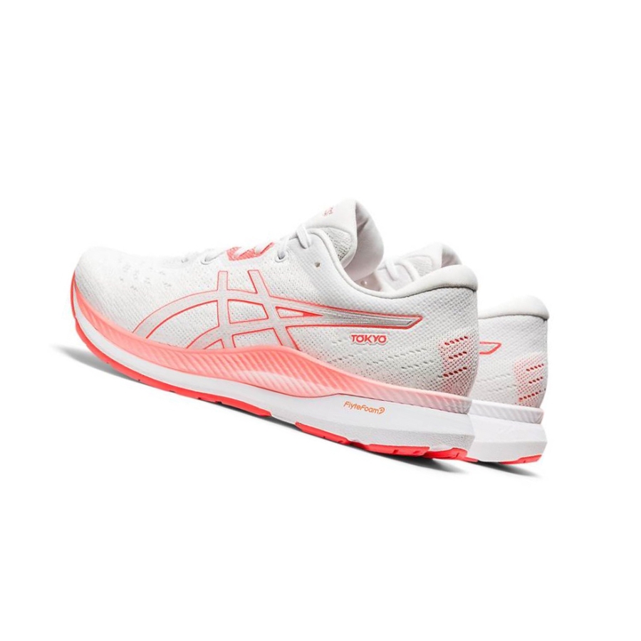 White Women's Asics EVORIDE Tokyo Running Shoes | US84592LP - Asics Outlet Sale