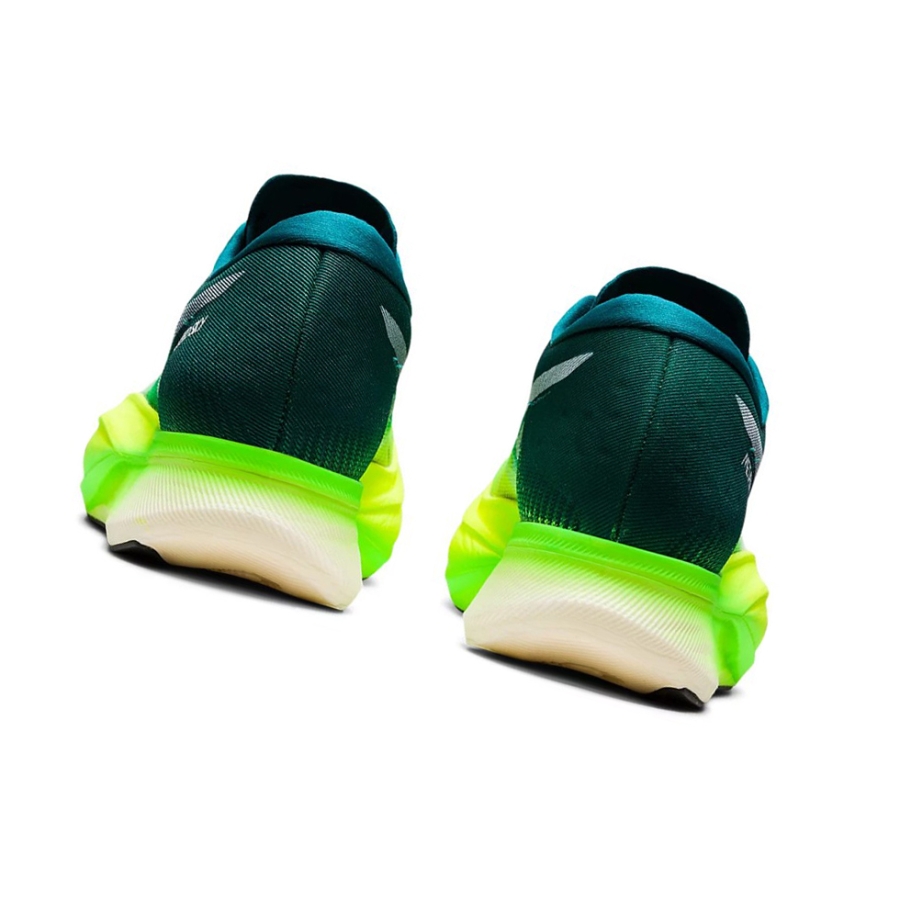 Velvet Pine / Safety Yellow Men's Asics METASPEED SKY+ Running Shoes | US53469UA - Asics Outlet Sale