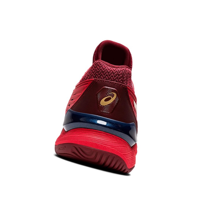 Red / White Men's Asics COURT FF 2 Tennis Shoes | US14279SQ - Asics Outlet Sale