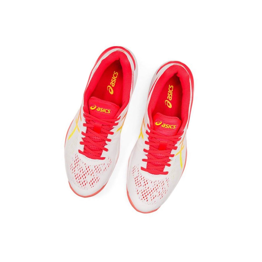 White Women's Asics SKY ELITE FF Volleyball Shoes | US74629QB - Asics Outlet Sale