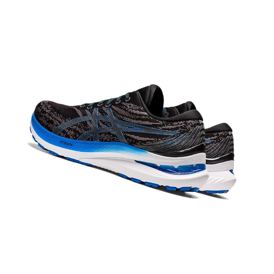 Black / Electric Blue Men's Asics GEL-KAYANO 29 Running Shoes | US27360WR - Asics Outlet Sale