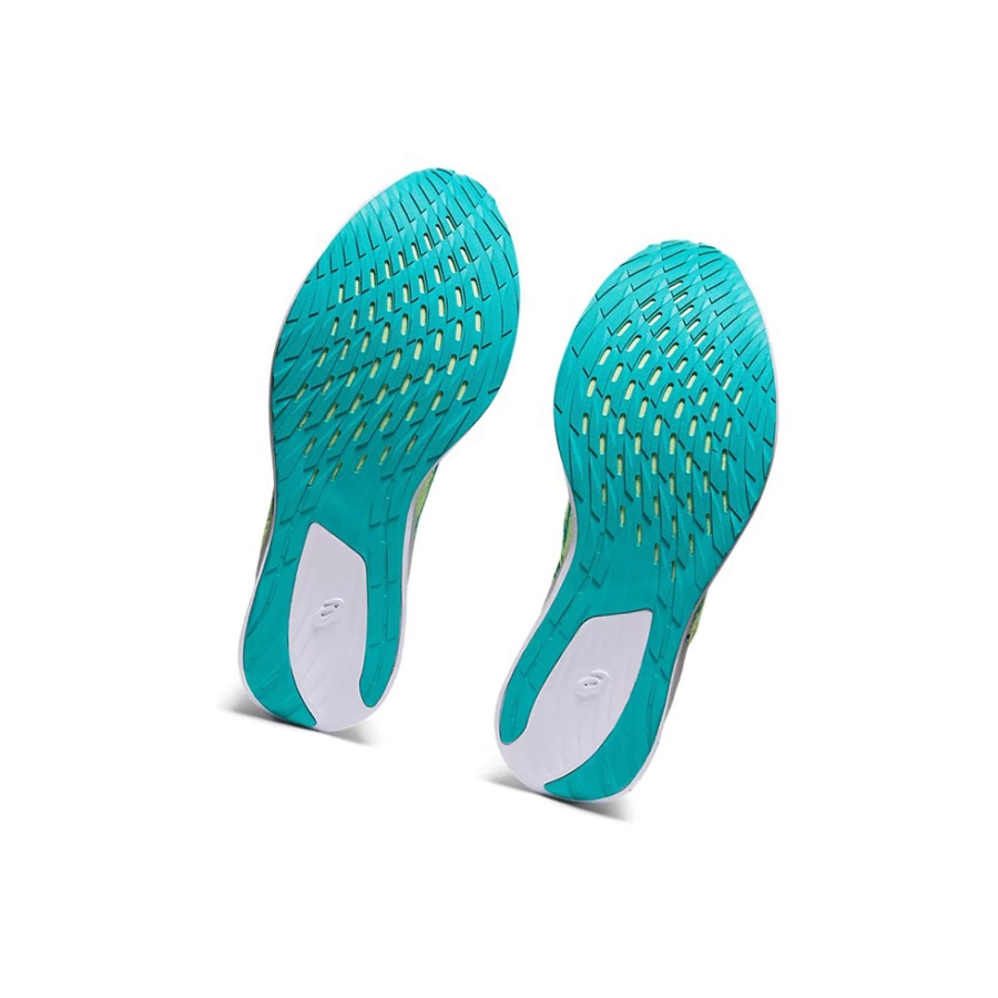 Illuminate Yellow / Sea Glass Women's Asics MAGIC SPEED Running Shoes | US73159LG - Asics Outlet Sale