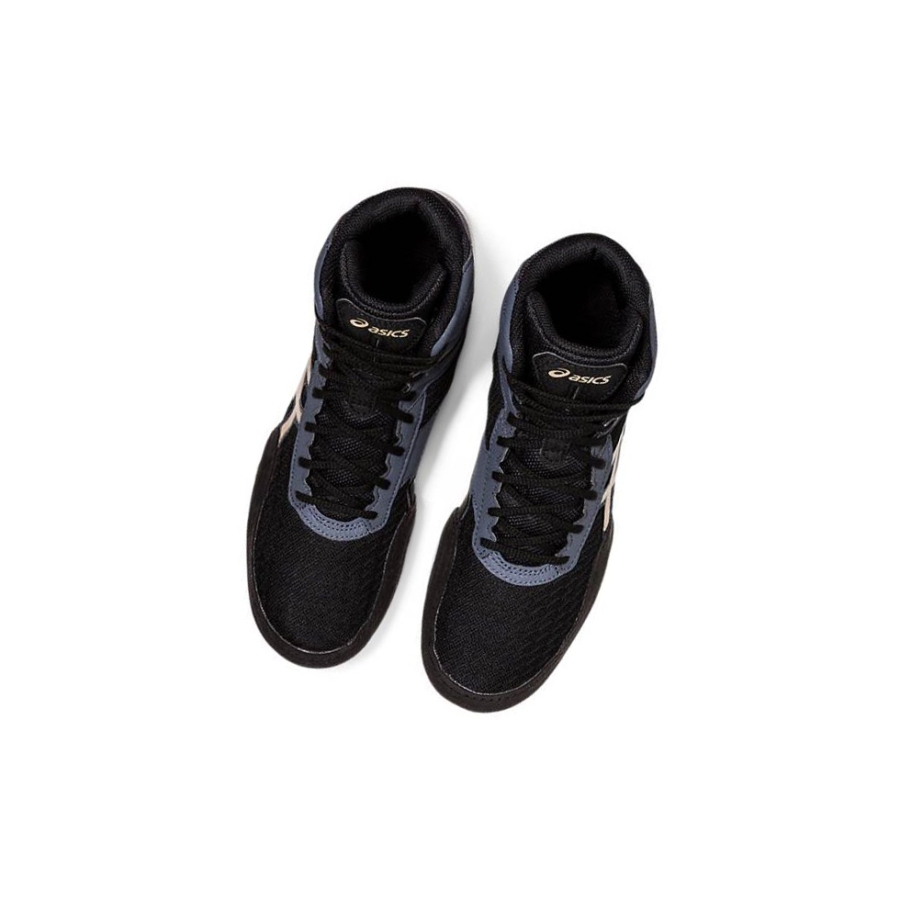 Black Men's Asics MATFLEX 6 Wrestling Shoes | US45216RT - Asics Outlet Sale