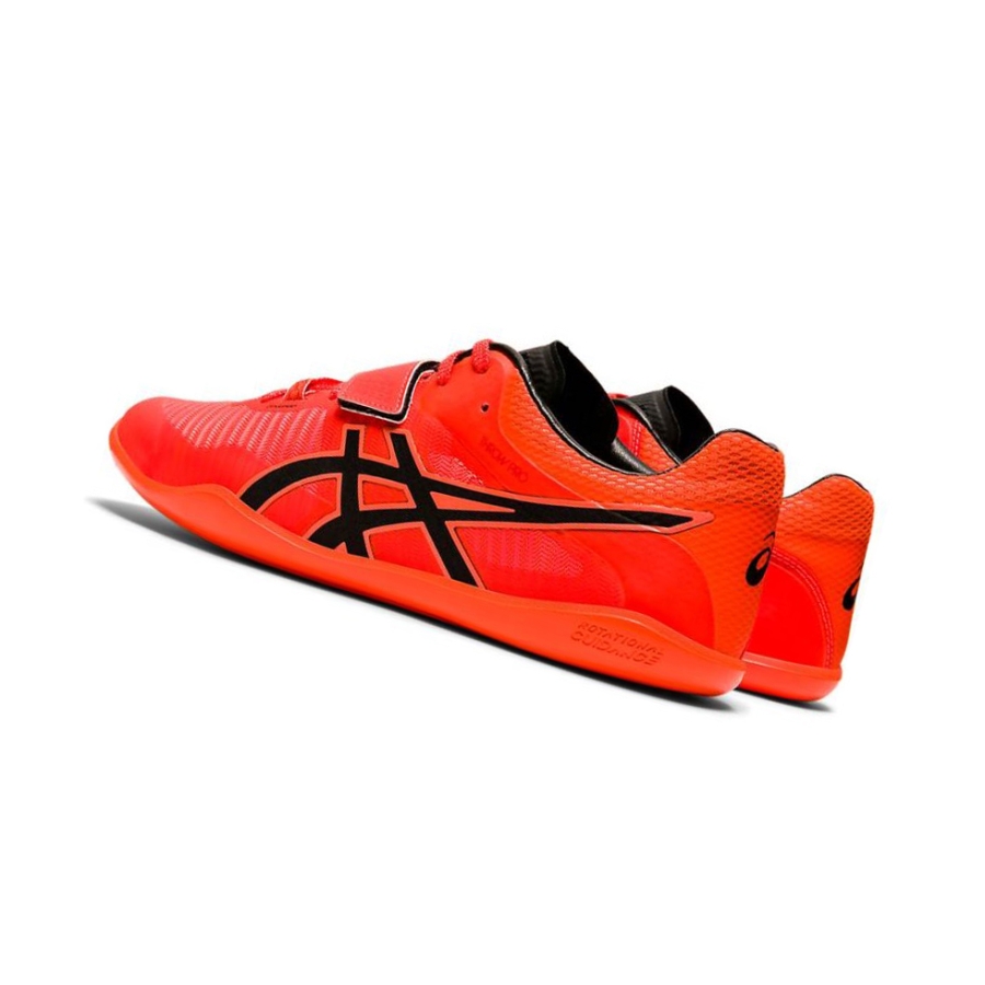 Red Men's Asics THROW PRO Track Shoes | US96758BS - Asics Outlet Sale