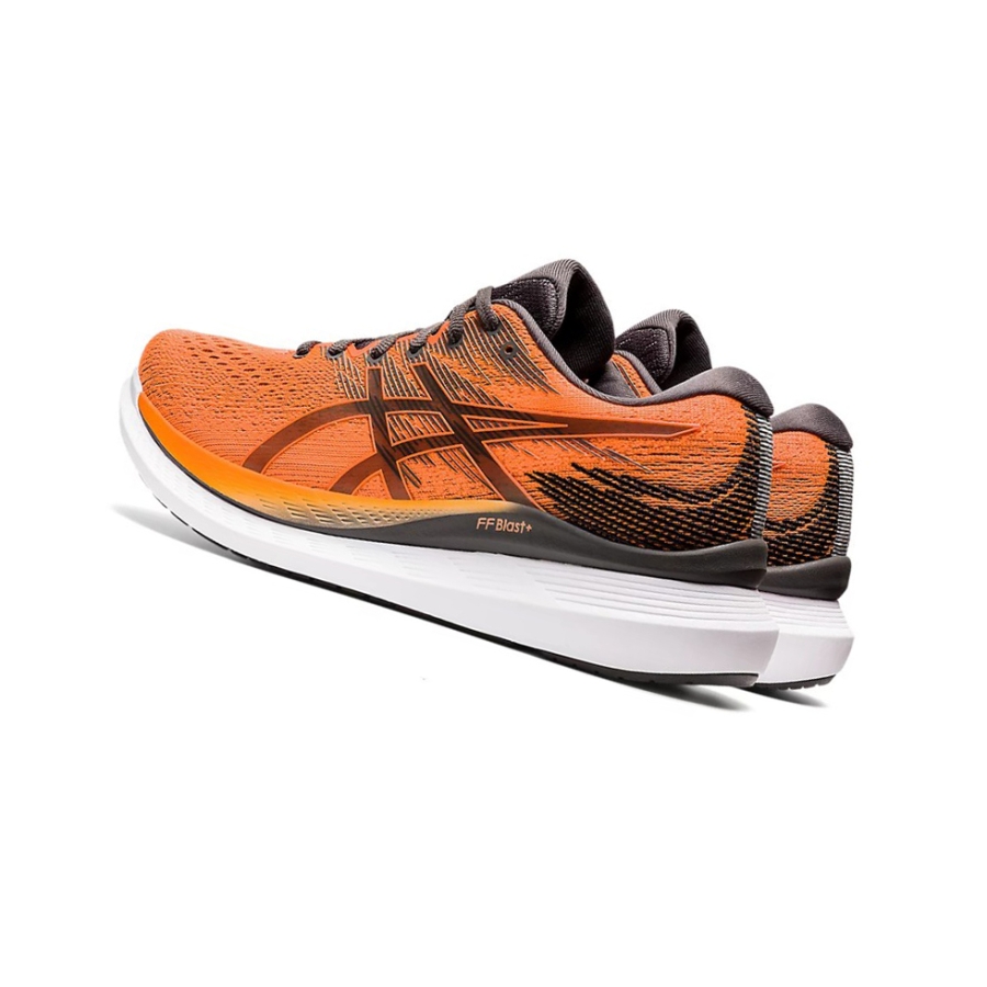 Shocking Orange / Black Men's Asics GlideRide 3 Running Shoes | US36170JD - Asics Outlet Sale