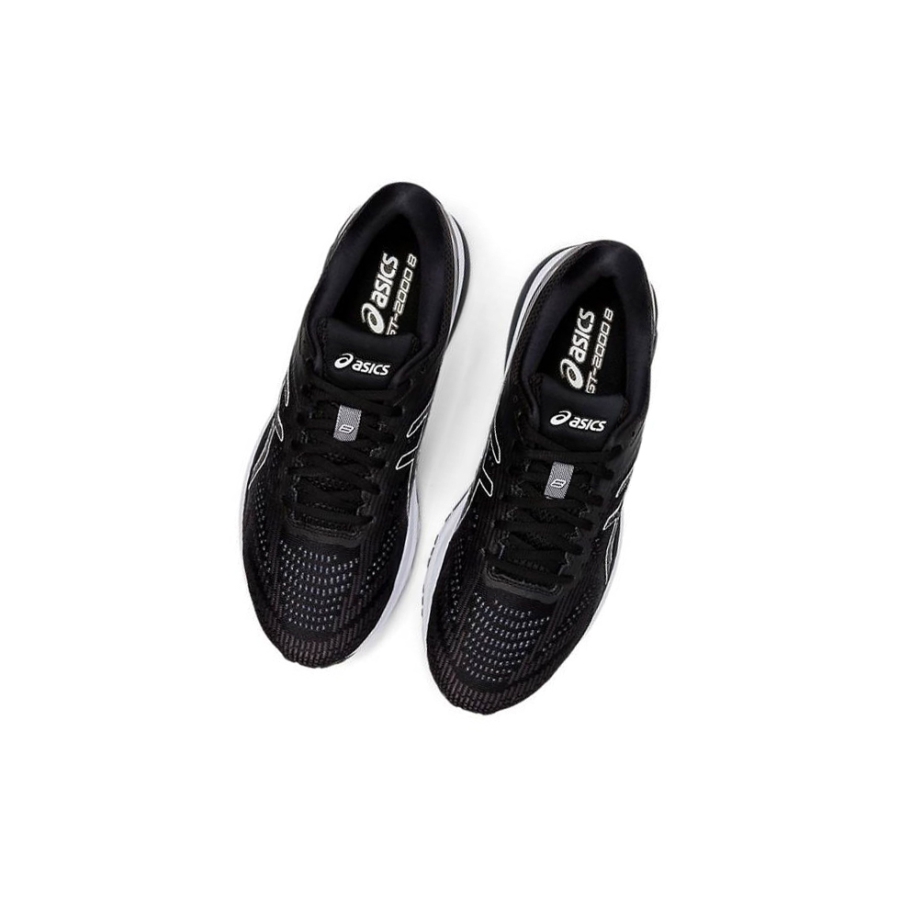 Black Men's Asics GT-2000 8 Extra Wide Running Shoes | US82514LZ - Asics Outlet Sale