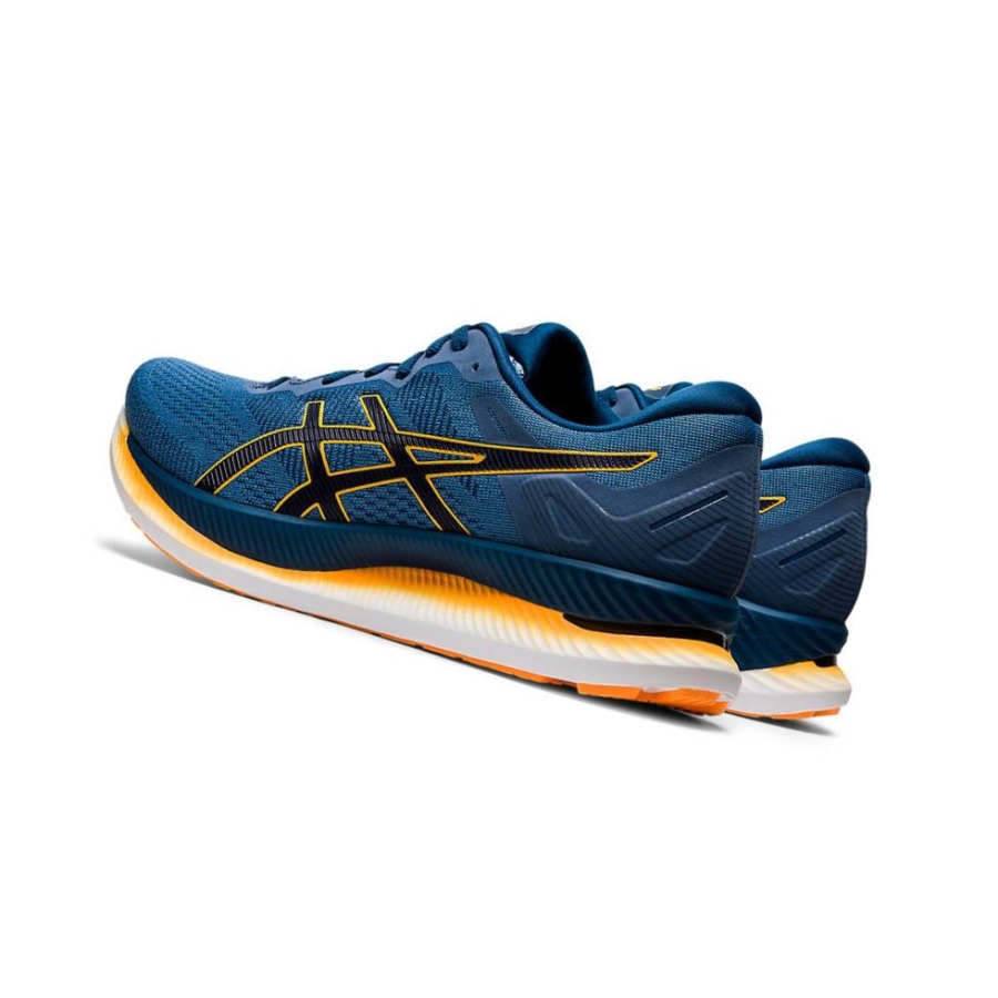 Blue Men's Asics GLIDERIDE Running Shoes | US46057YQ - Asics Outlet Sale
