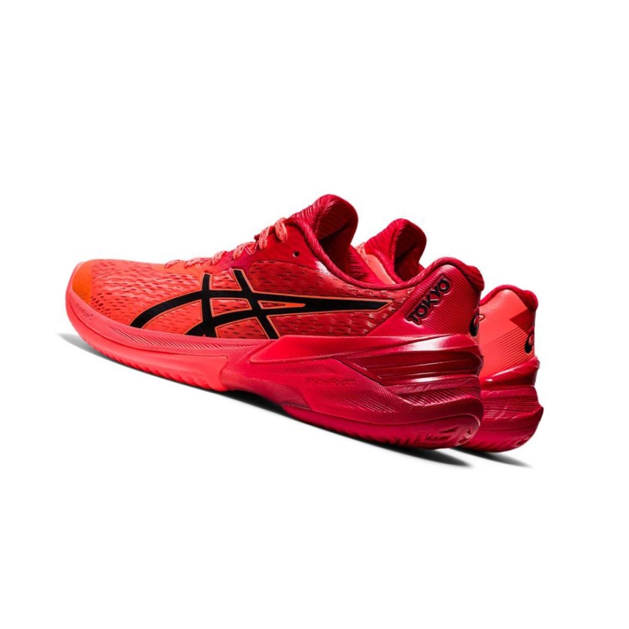 Red Women's Asics SKY ELITE FF Volleyball Shoes | US26341RZ - Asics Outlet Sale