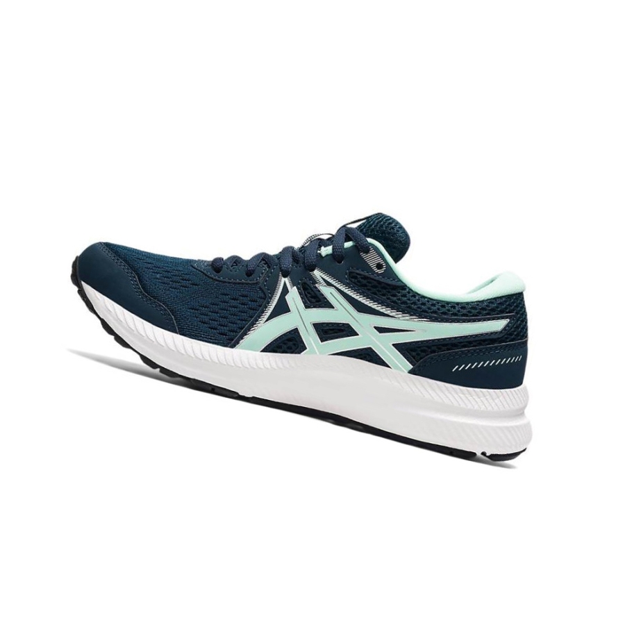 Navy Women's Asics GEL-CONTEND 7 Running Shoes | US56032AO - Asics Outlet Sale