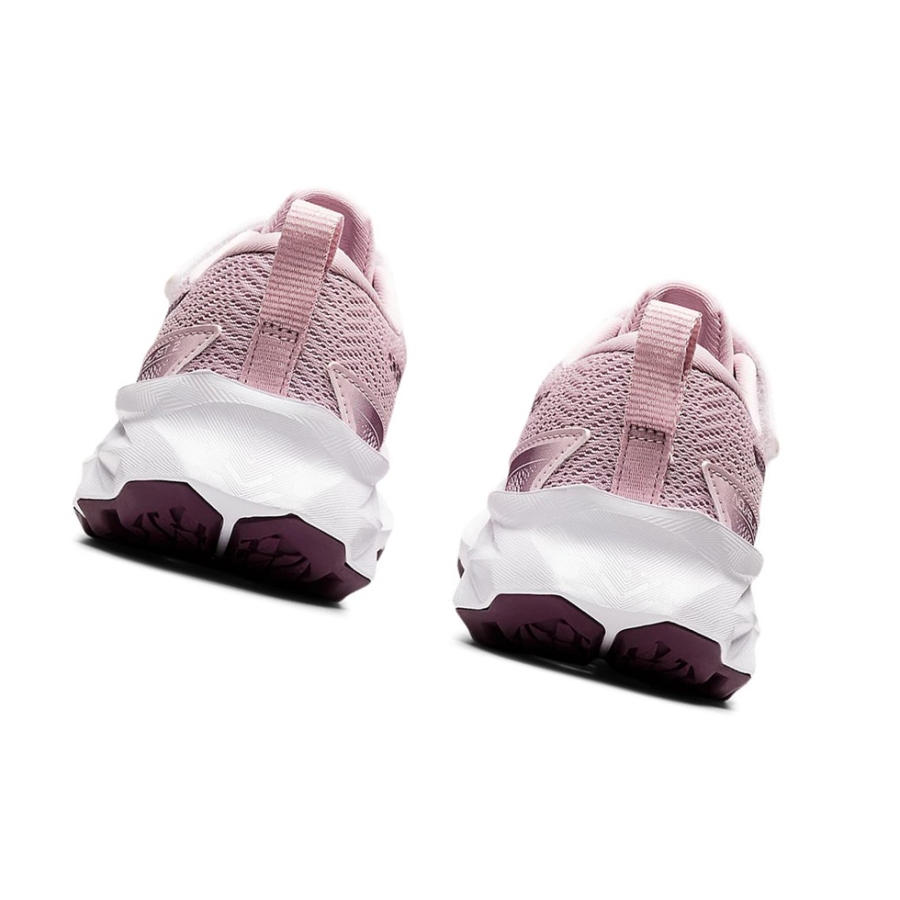 Barely Rose / Pure Silver Kids' Asics NOVABLAST 2 PS Running Shoes | US83194FS - Asics Outlet Sale