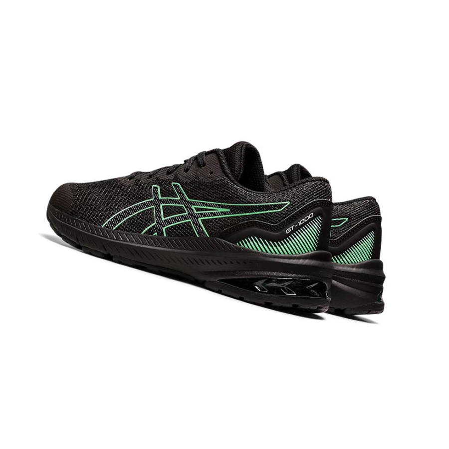 Graphite Grey / New Leaf Kids' Asics GT-1000 11 GS Running Shoes | US38019CN - Asics Outlet Sale