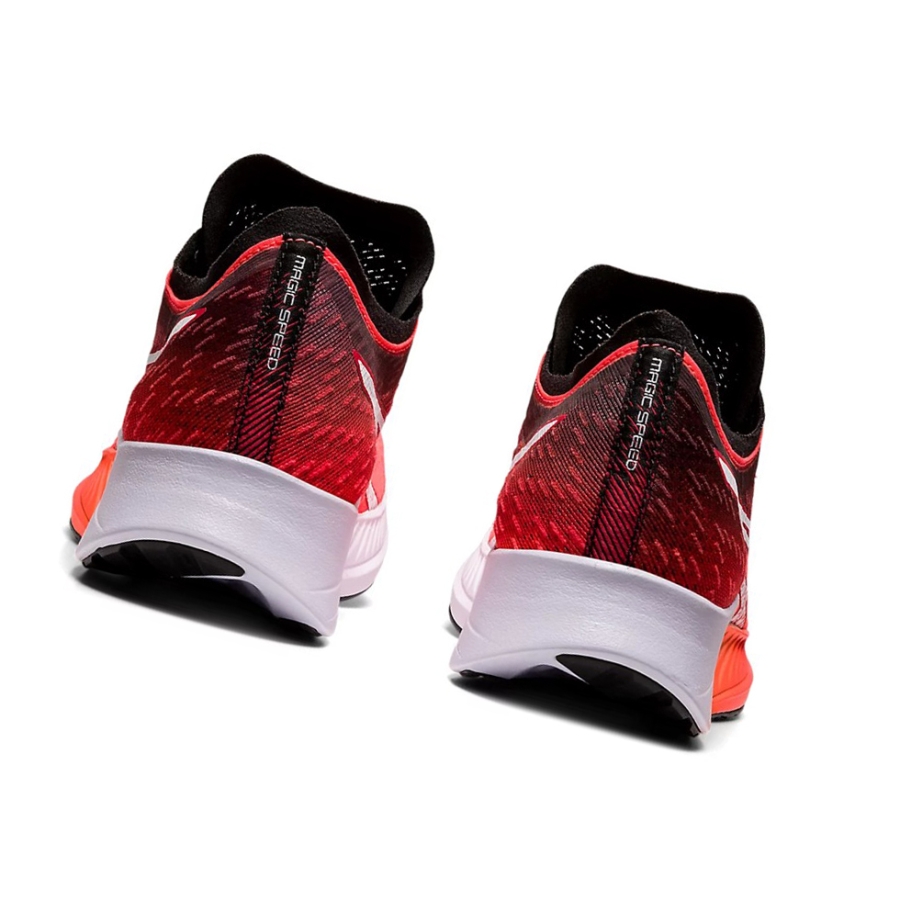 Sunrise Red / White Women's Asics MAGIC SPEED Running Shoes | US54013HM - Asics Outlet Sale