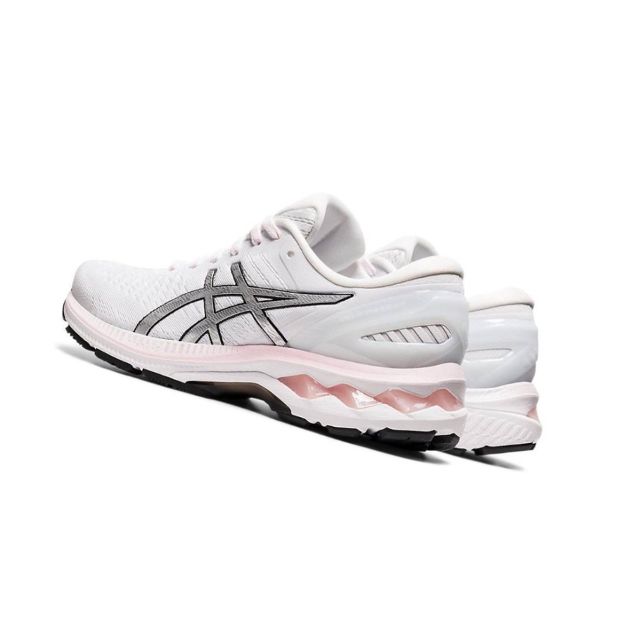 White Women's Asics GEL-KAYANO 27 Running Shoes | US50364YT - Asics Outlet Sale