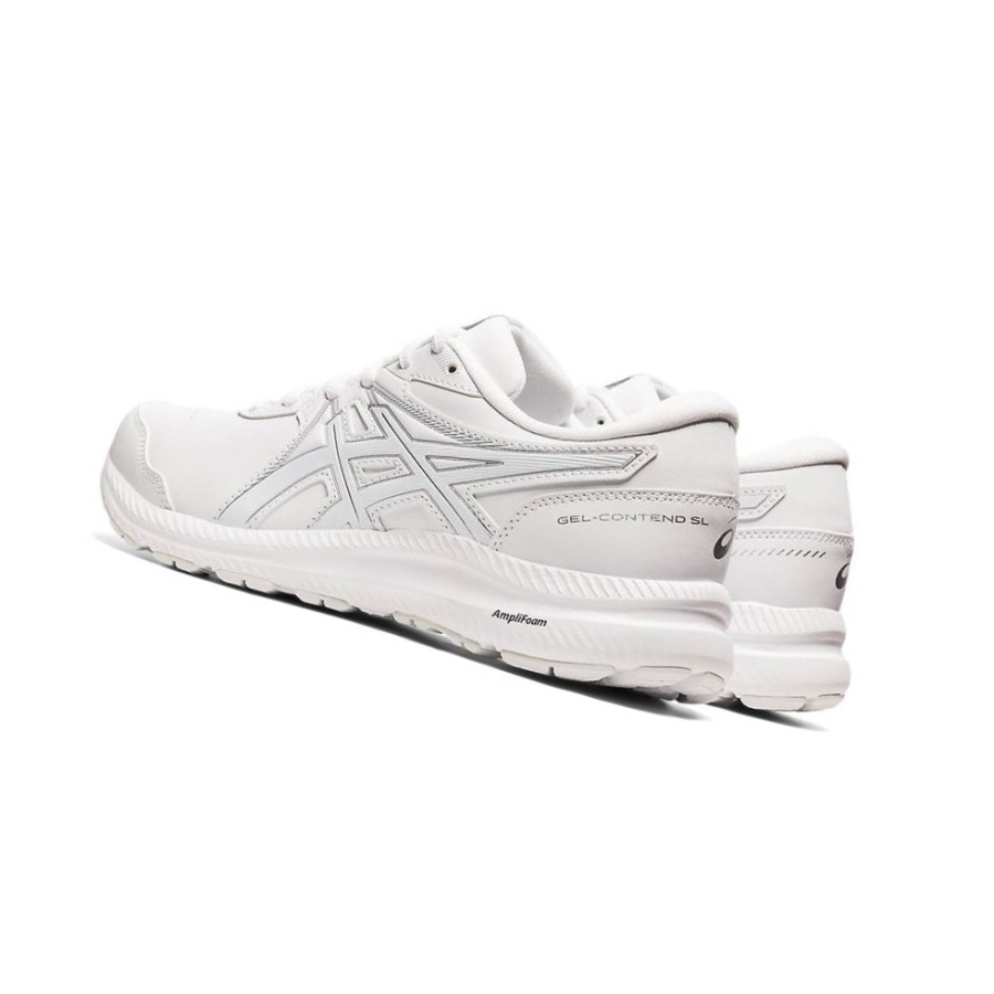 White Women's Asics GEL-CONTEND SL Running Shoes | US83571CZ - Asics Outlet Sale