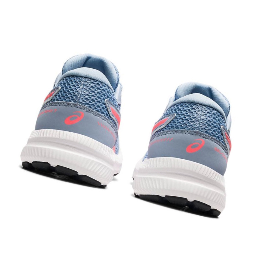 Light Blue Women's Asics GEL-CONTEND 7 Running Shoes | US17960RF - Asics Outlet Sale