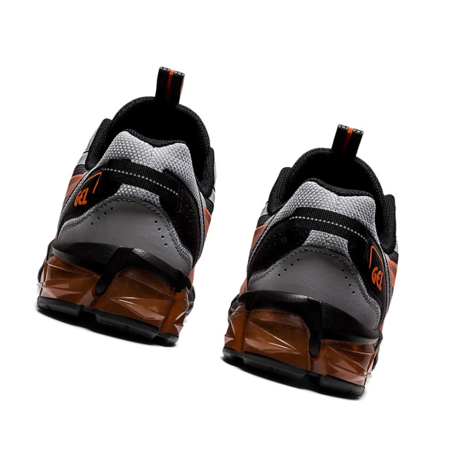 Piedmont Grey / Marigold Orange Women's Asics GEL-QUANTUM 90 Sneakers | US08746JU - Asics Outlet Sale