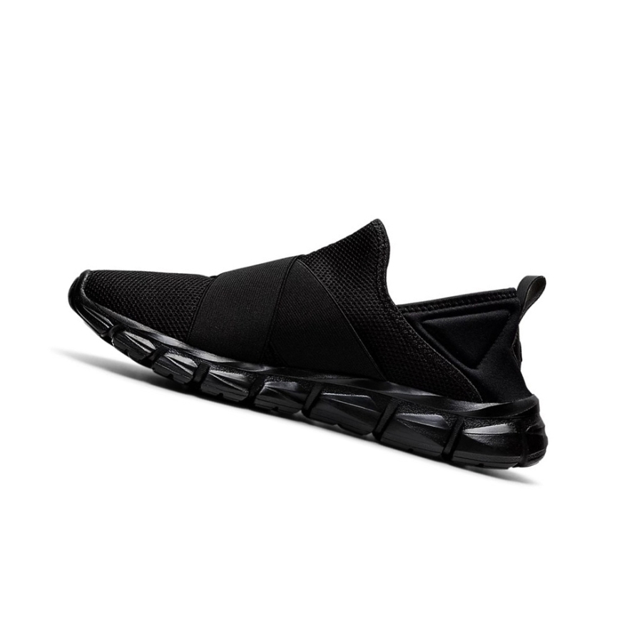 Black / Black Men's Asics QUANTUM LYTE SLIP-ON Sneakers | US17835DB - Asics Outlet Sale