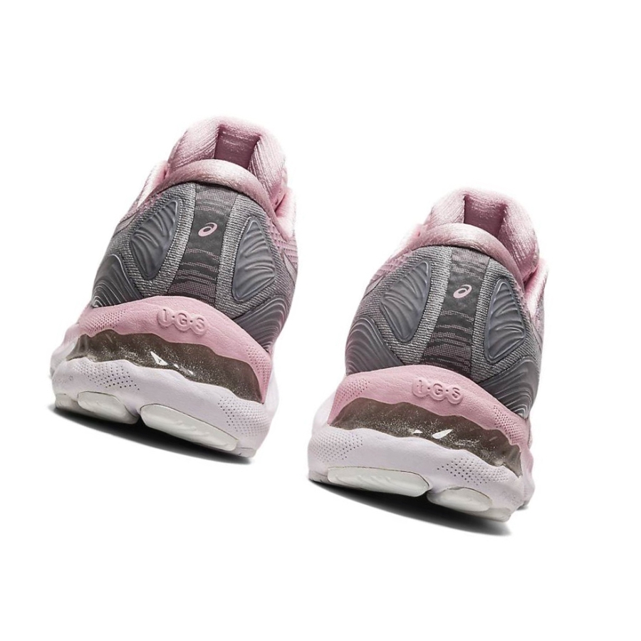 Pink Women's Asics GEL-NIMBUS 23 Running Shoes | US16730EY - Asics Outlet Sale