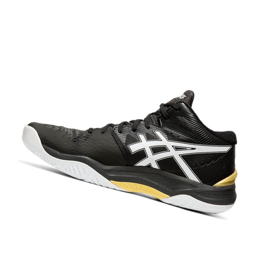 Black Men's Asics SKY ELITE FF MT Volleyball Shoes | US86907DX - Asics Outlet Sale