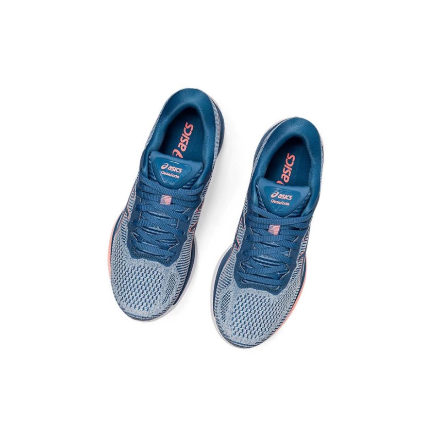 Light Blue Women's Asics GLIDERIDE Running Shoes | US43562GB - Asics Outlet Sale