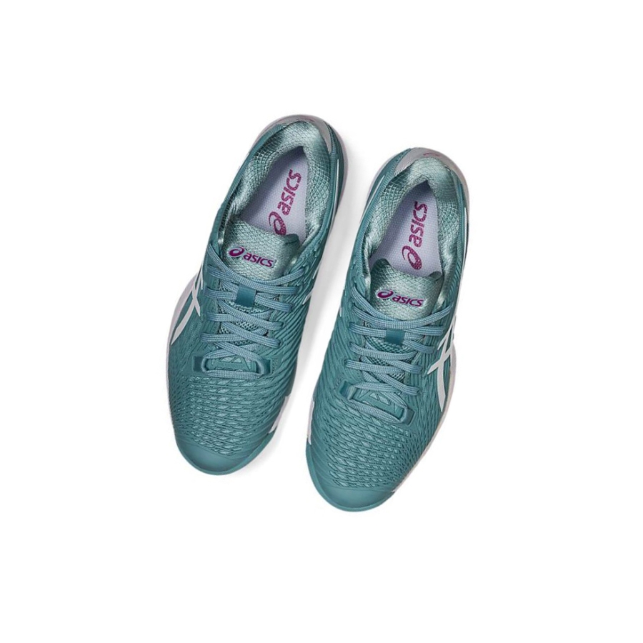 Light Green Women's Asics SOLUTION SPEED FF 2 Tennis Shoes | US84519BI - Asics Outlet Sale