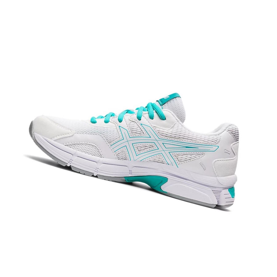 White / Sea Glass Women's Asics GEL-JOG MC Sneakers | US48165UZ - Asics Outlet Sale