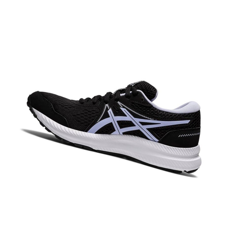 Black Women's Asics GEL-CONTEND 7 Running Shoes | US80325VB - Asics Outlet Sale