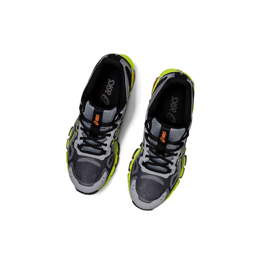 Dark Grey Kids' Asics GEL-QUANTUM 360 6 GS Sneakers | US74015HJ - Asics Outlet Sale