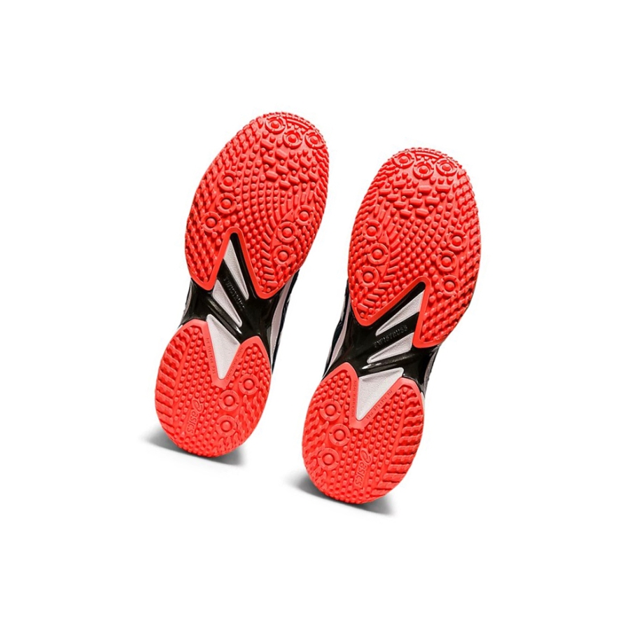 Blue / White Men's Asics COURT FF 2 OC Tennis Shoes | US40163EF - Asics Outlet Sale