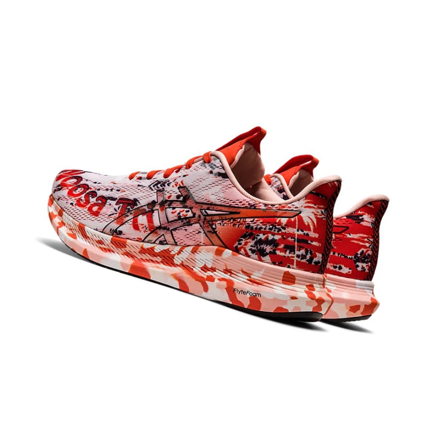 White / Black / Red Women's Asics NOOSA TRI 14 Running Shoes | US51392JZ - Asics Outlet Sale