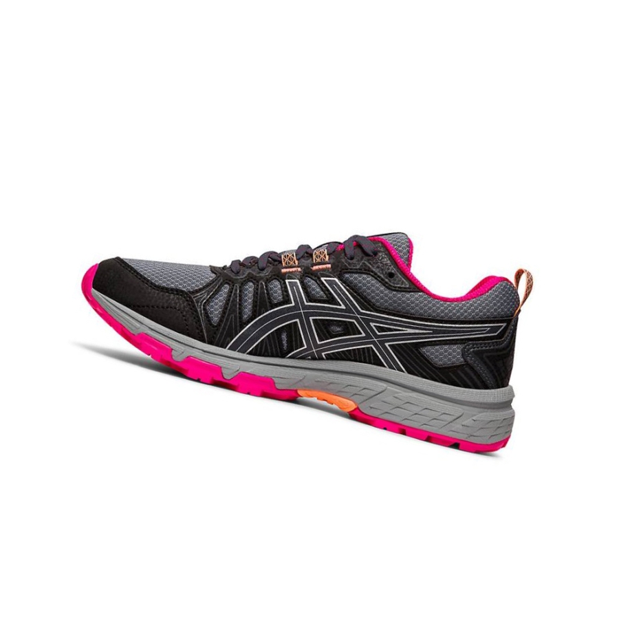 Black Women's Asics GEL-VENTURE 7 Trail Trail Running Shoes | US08459MC - Asics Outlet Sale