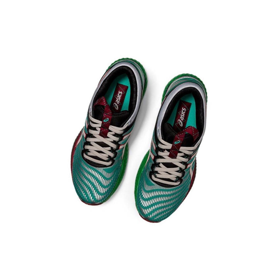 Green Women's Asics GEL-NIMBUS 22 Running Shoes | US47593TL - Asics Outlet Sale