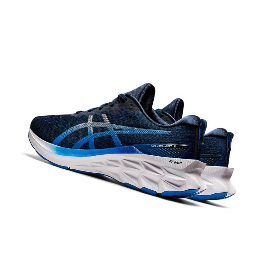 Navy Men's Asics NOVABLAST 2 Running Shoes | US14980UI - Asics Outlet Sale