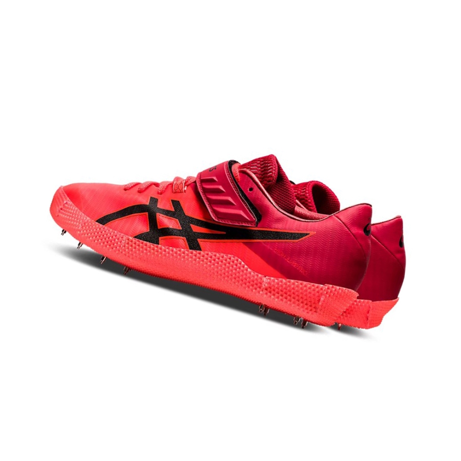 Sunrise Red / Black Women's Asics HIGH JUMP PRO 2 Track Shoes | US10943AI - Asics Outlet Sale