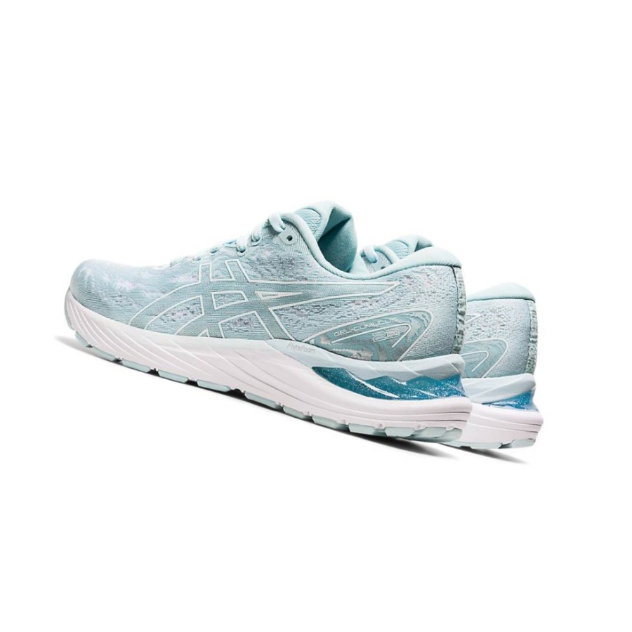 Light Turquoise Women's Asics GEL-CUMULUS 23 Running Shoes | US30892IB - Asics Outlet Sale